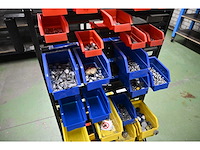 Mobiele assortiment voorraadwagen met (rvs) installatiematerialen - afbeelding 4 van  8