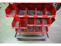 Mobiele assortiment voorraadwagen met (rvs) installatiematerialen - afbeelding 10 van  10
