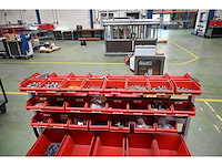 Mobiele assortiment voorraadwagen met (rvs) installatiematerialen - afbeelding 3 van  8