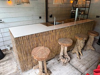 Mobiele bar met tap
