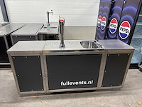Mobiele bar met tap