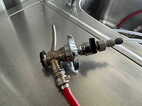 Mobiele biertap 4 kops voor speciaalbier op wielen - afbeelding 10 van  15