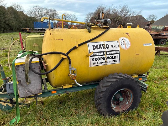 Mobiele brandstof opslagtank - afbeelding 2 van  5
