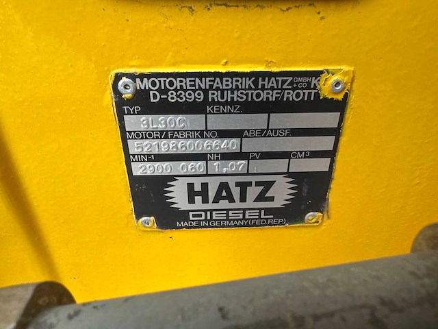 Mobiele brandweerpompunit met hatz 3l30c dieselmotor - afbeelding 4 van  7