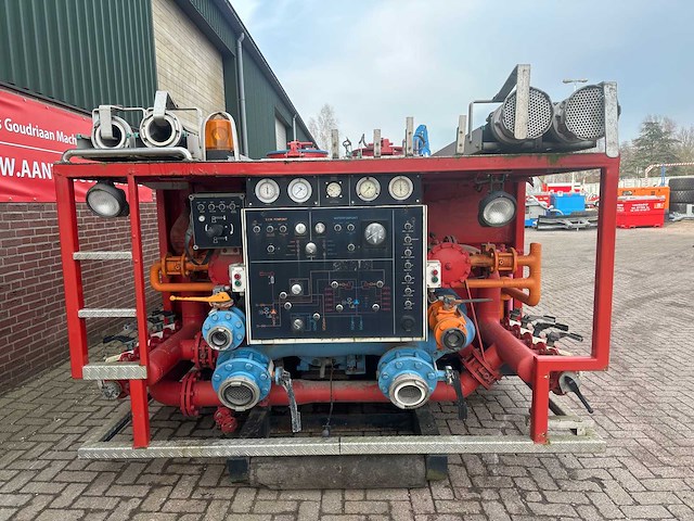 Mobiele brandweerpompunit met hatz 3l30c dieselmotor - afbeelding 6 van  7