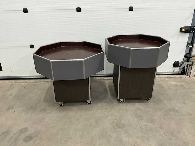 Mobiele buffet meubels (2x) - afbeelding 1 van  3