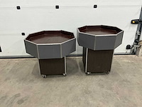 Mobiele buffet meubels (2x) - afbeelding 1 van  5