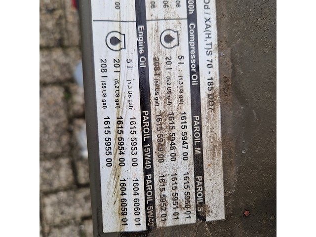 Mobiele compressor, atlas-copco, xas47, 2008 - afbeelding 20 van  47