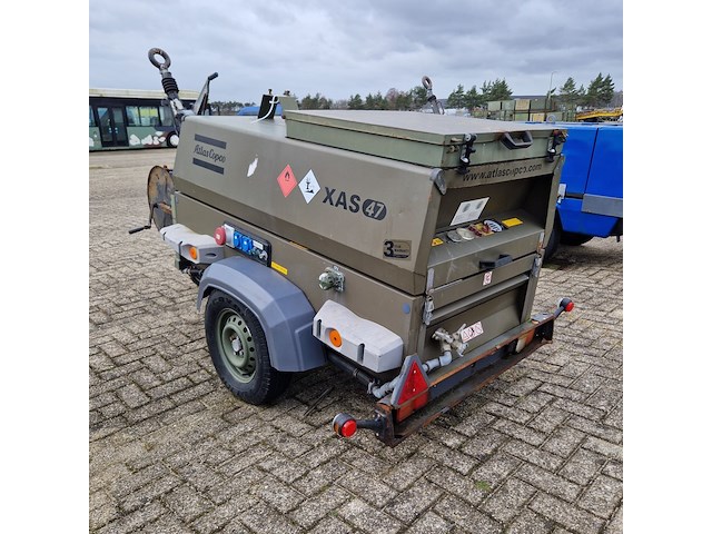 Mobiele compressor, atlas-copco, xas47, 2008 - afbeelding 34 van  47