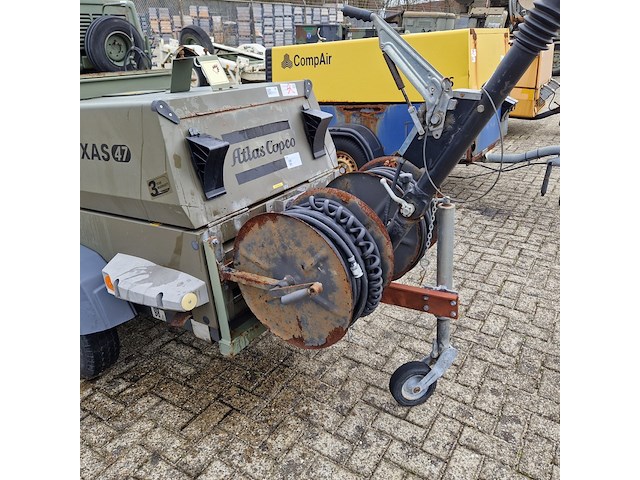 Mobiele compressor, atlas-copco, xas47, 2008 - afbeelding 43 van  47