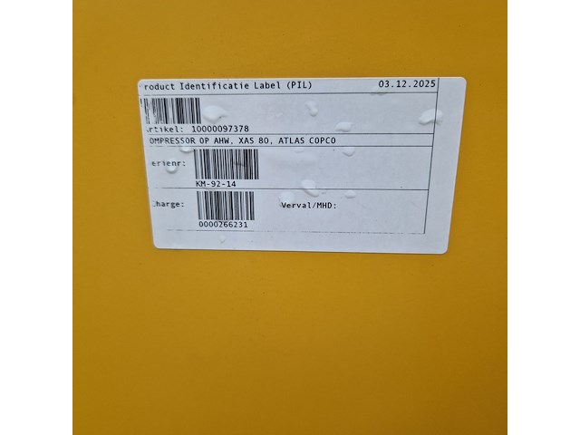 Mobiele compressor, atlas-copco, xas97, 2005 - afbeelding 22 van  52