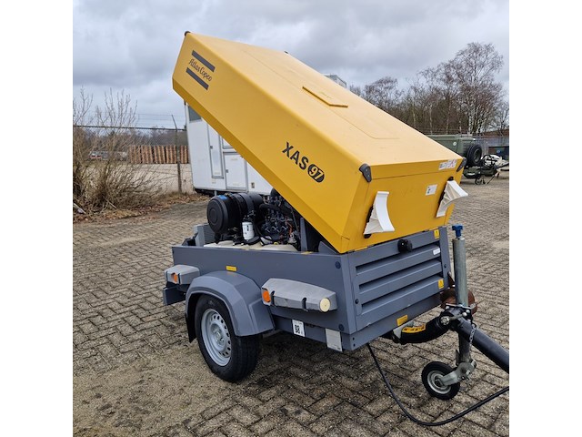 Mobiele compressor, atlas-copco, xas97, 2005 - afbeelding 12 van  52