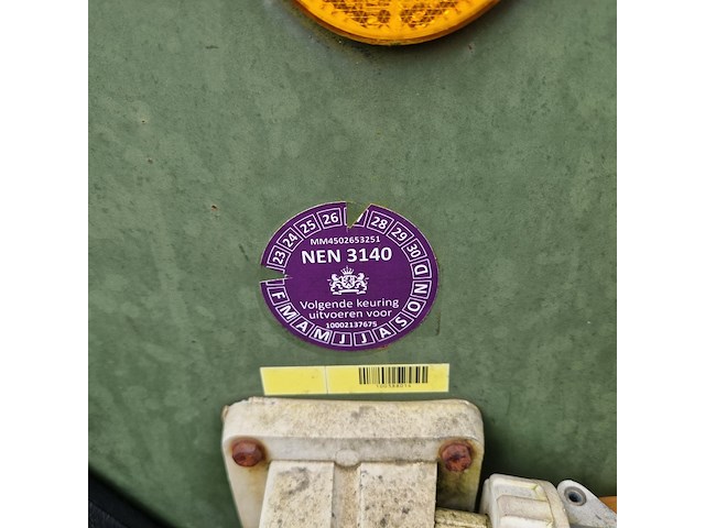 Mobiele compressor, ingersoll-rand, typer1075f726, 2003 - afbeelding 19 van  32