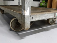 Mobiele deense kar met 5 planken - afbeelding 4 van  5