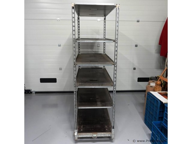 Mobiele deense kar met 5 planken - afbeelding 3 van  5