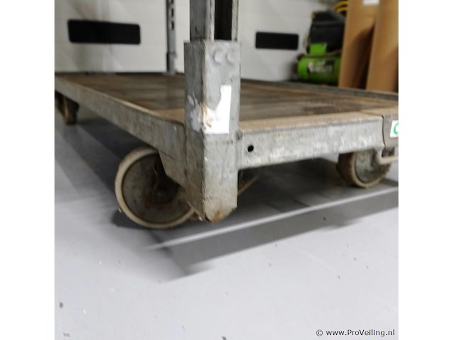 Mobiele deense kar met 5 planken - afbeelding 4 van  5