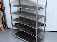 Mobiele deense kar met 5 planken - afbeelding 5 van  5