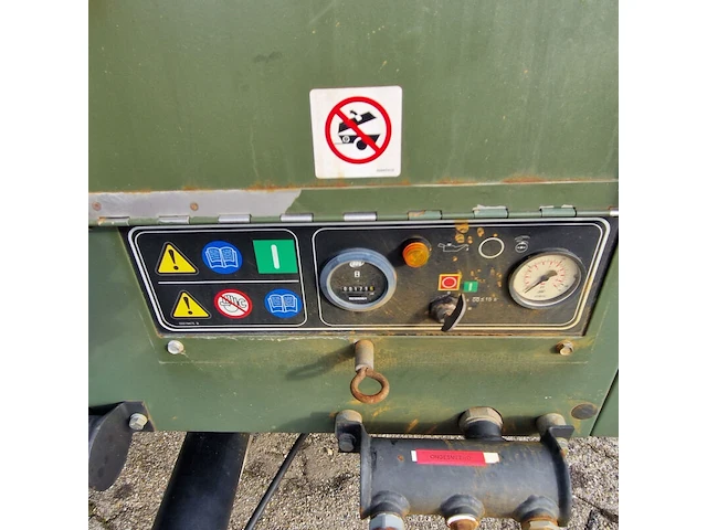 Mobiele dieselcompressor, ingersoll-rand, w902 code 49, 2005 - afbeelding 5 van  20