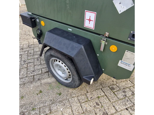 Mobiele dieselcompressor, ingersoll-rand, w902 code 49, 2005 - afbeelding 13 van  20