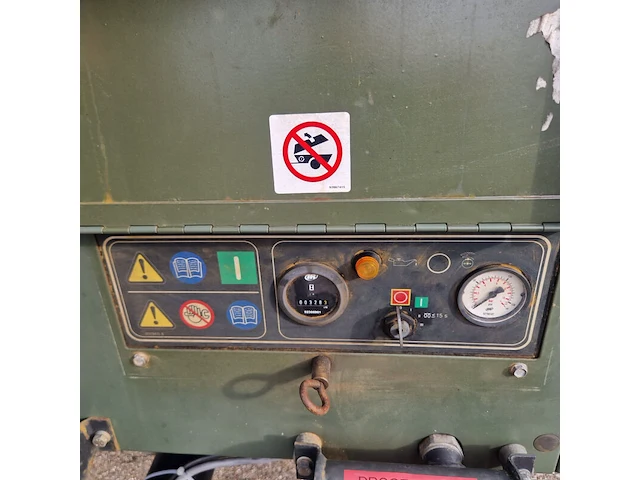 Mobiele dieselcompressor, ingersoll-rand, w902 code 49, 2005 - afbeelding 6 van  22