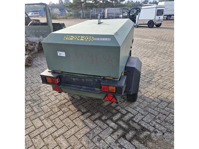 Mobiele dieselcompressor, ingersoll-rand, w902 code 49, 2006 - afbeelding 15 van  19