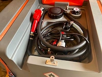 Mobiele dieseltank - met 12 volt pomp - 400 liter feulpods - afbeelding 4 van  9