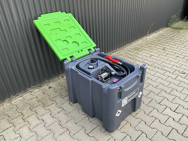 Mobiele dieseltank met elektrische 12 volt pomp, 200 liter - afbeelding 8 van  14