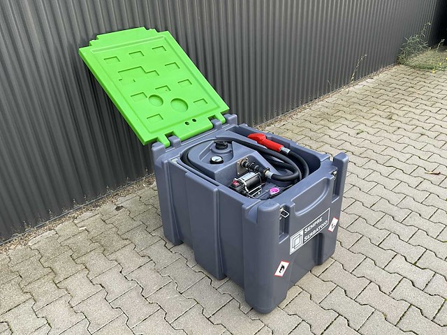 Mobiele dieseltank met elektrische 12 volt pomp, 200 liter - afbeelding 3 van  14