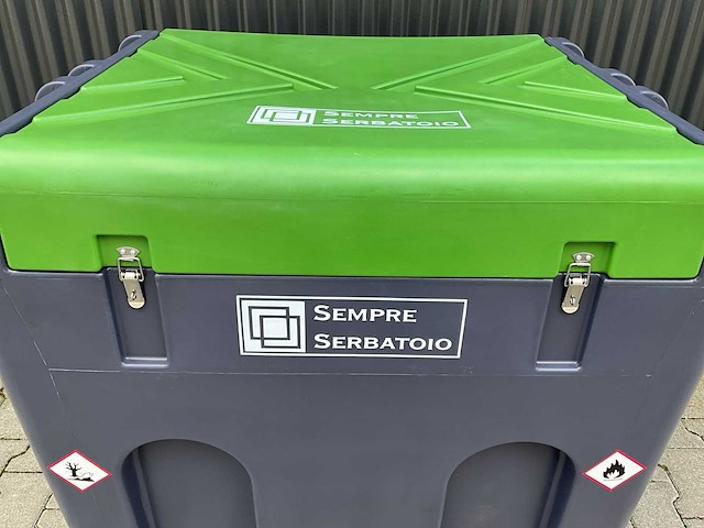 Mobiele dieseltank met elektrische 12 volt pomp, 400 liter - afbeelding 5 van  18