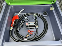 Mobiele dieseltank met elektrische 12 volt pomp, 400 liter - afbeelding 6 van  6