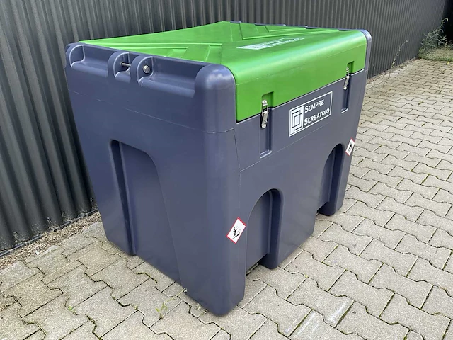 Mobiele dieseltank met elektrische 12 volt pomp, 400 liter - afbeelding 7 van  18