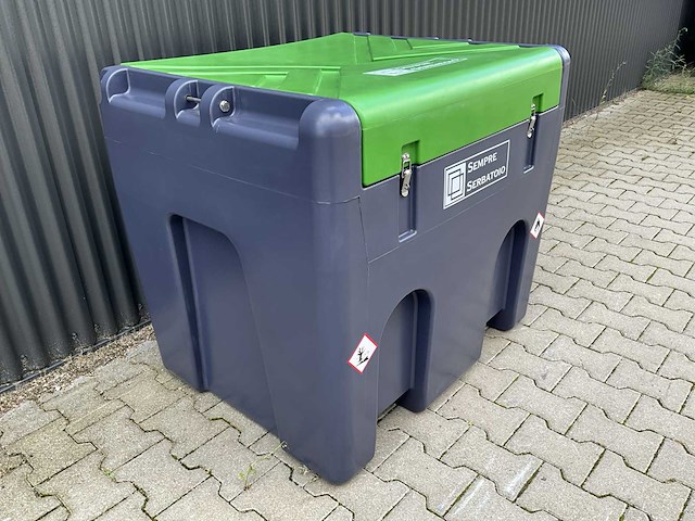 Mobiele dieseltank met elektrische 12 volt pomp, 400 liter - afbeelding 3 van  11