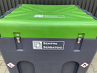 Mobiele dieseltank met elektrische 12 volt pomp, 400 liter - afbeelding 4 van  12