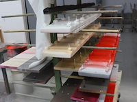 Mobiele draagarmstelling, metaal - afbeelding 2 van  4