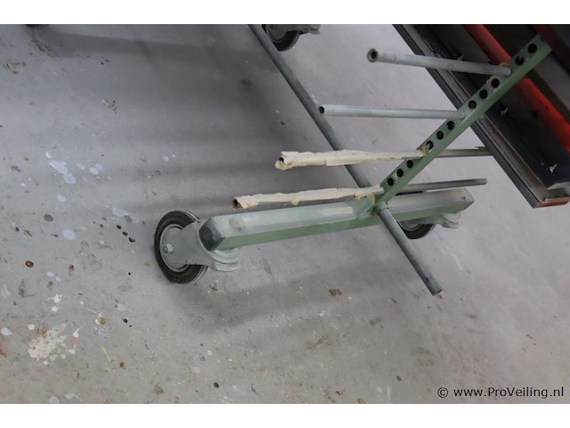Mobiele draagarmstelling, metaal - afbeelding 4 van  4