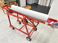 Mobiele foliedispenser en tapijtrollerwagen - afbeelding 3 van  5