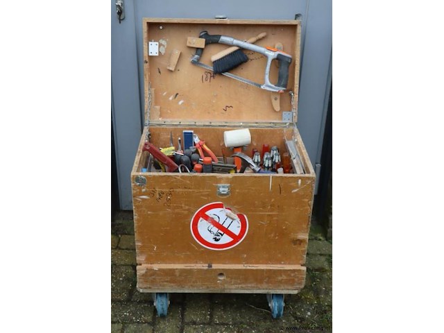 Mobiele gereedschapskist incl. handgereedschap - afbeelding 1 van  8