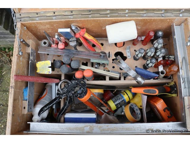 Mobiele gereedschapskist incl. handgereedschap - afbeelding 2 van  8