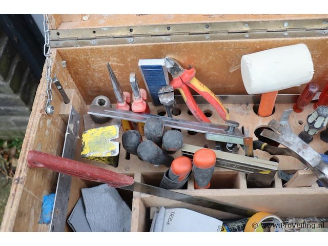 Mobiele gereedschapskist incl. handgereedschap - afbeelding 6 van  8