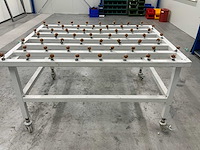 Mobiele glasrol tafel - afbeelding 2 van  4