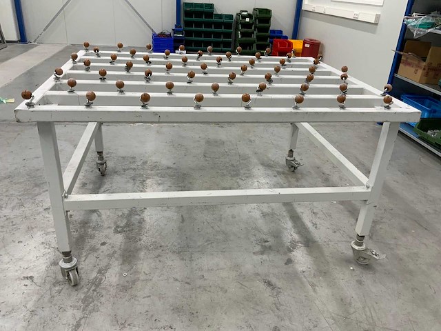 Mobiele glasrol tafel - afbeelding 4 van  4