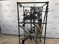 Mobiele glazen container