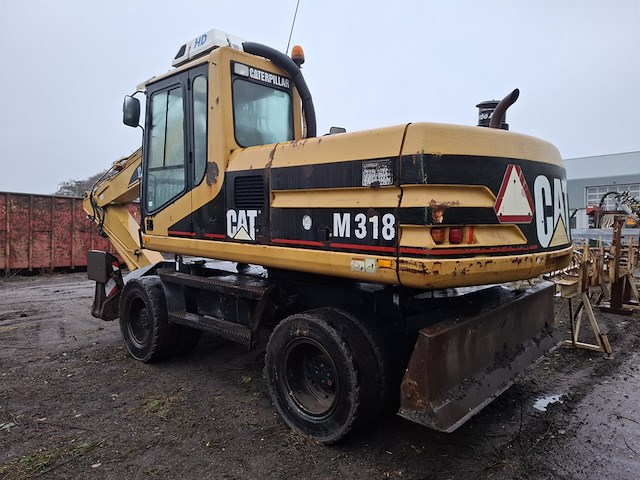 Mobiele graafmachine, caterpillar, m318, 2001 - afbeelding 15 van  21
