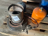 Mobiele heater - gaskachel