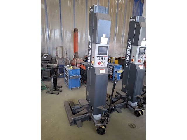 Mobiele hefkolom wolf tools, wttl5000w, bouwjaar 2024 - afbeelding 3 van  9