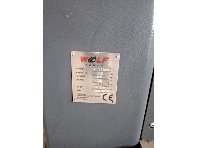 Mobiele hefkolom wolf tools, wttl5000w, bouwjaar 2024 - afbeelding 5 van  9