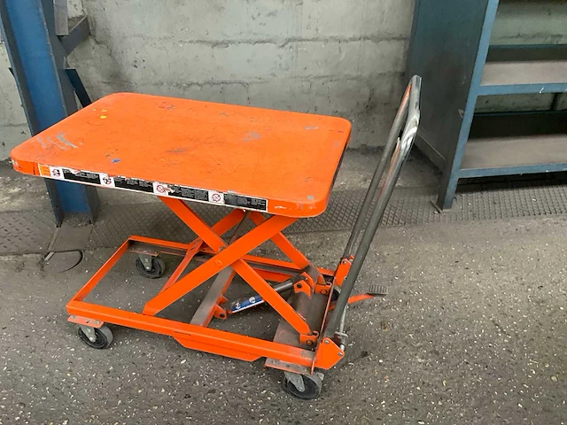 Mobiele heftafel 150kg - afbeelding 4 van  4