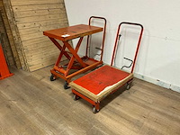 Mobiele heftafel (2x) - afbeelding 1 van  4