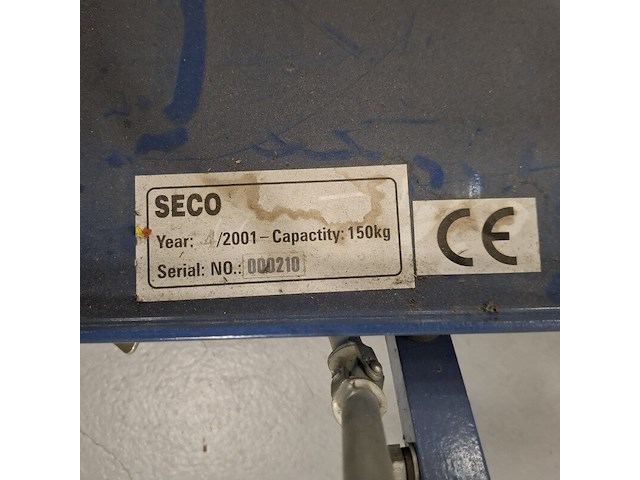 Mobiele heftafel seco - afbeelding 4 van  6