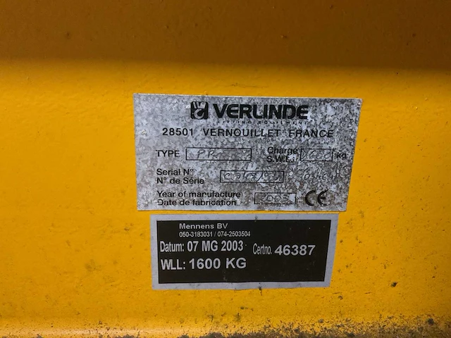 Mobiele hijsbok - afbeelding 7 van  7